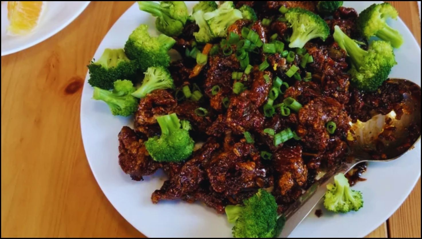 Light Orange Beef and Broccoli