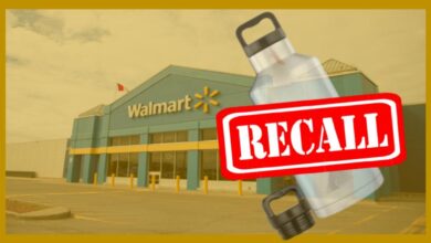 Mainstay Water Bottles Recall