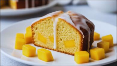 Mango Snack Cake