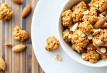 Maple Vanilla Almond Clusters