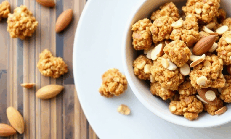 Maple Vanilla Almond Clusters