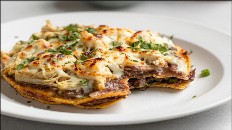 Marisa's Spicy Chicken Tostadas