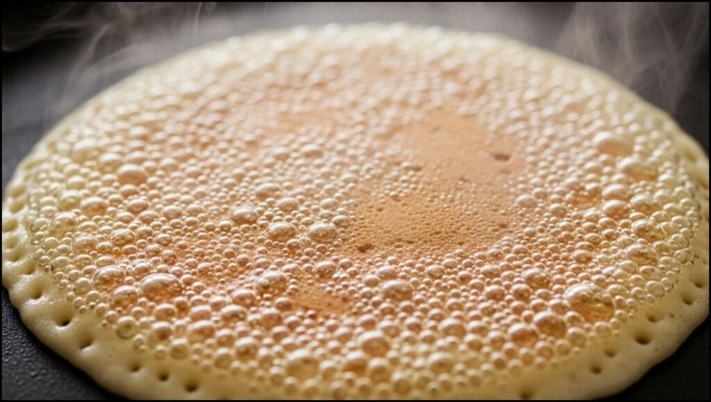 pancake cooking