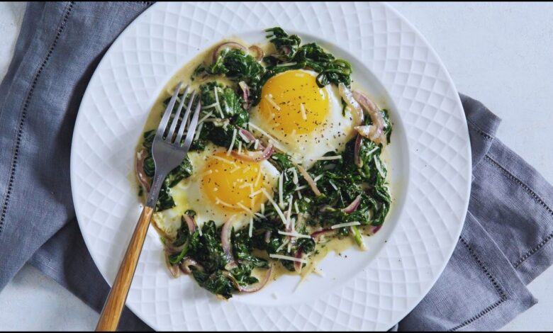 Parmesan Baked Eggs
