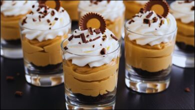 Peanut Butter Pie Shooters