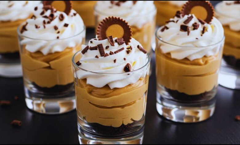 Peanut Butter Pie Shooters
