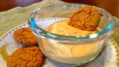 Pumpkin Dip for Gingersnaps