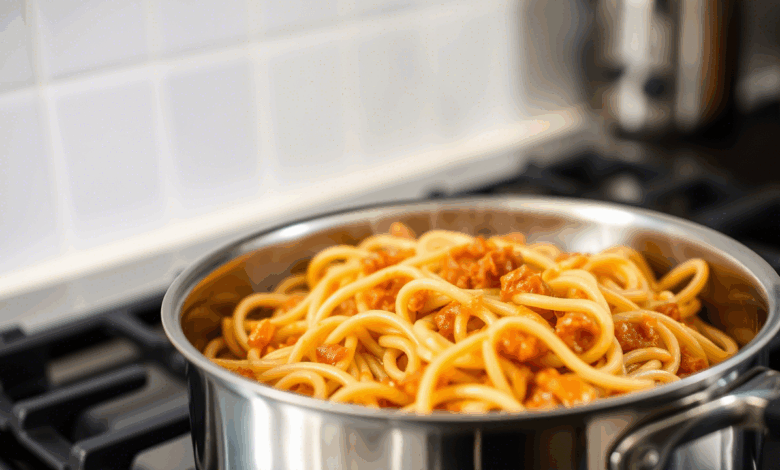 Reheating Pasta