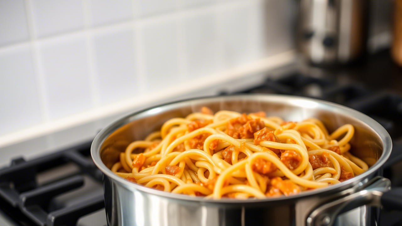 Reheating Pasta