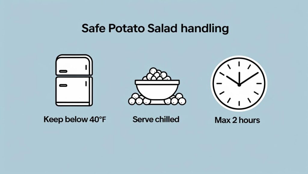 safe potato salad handling