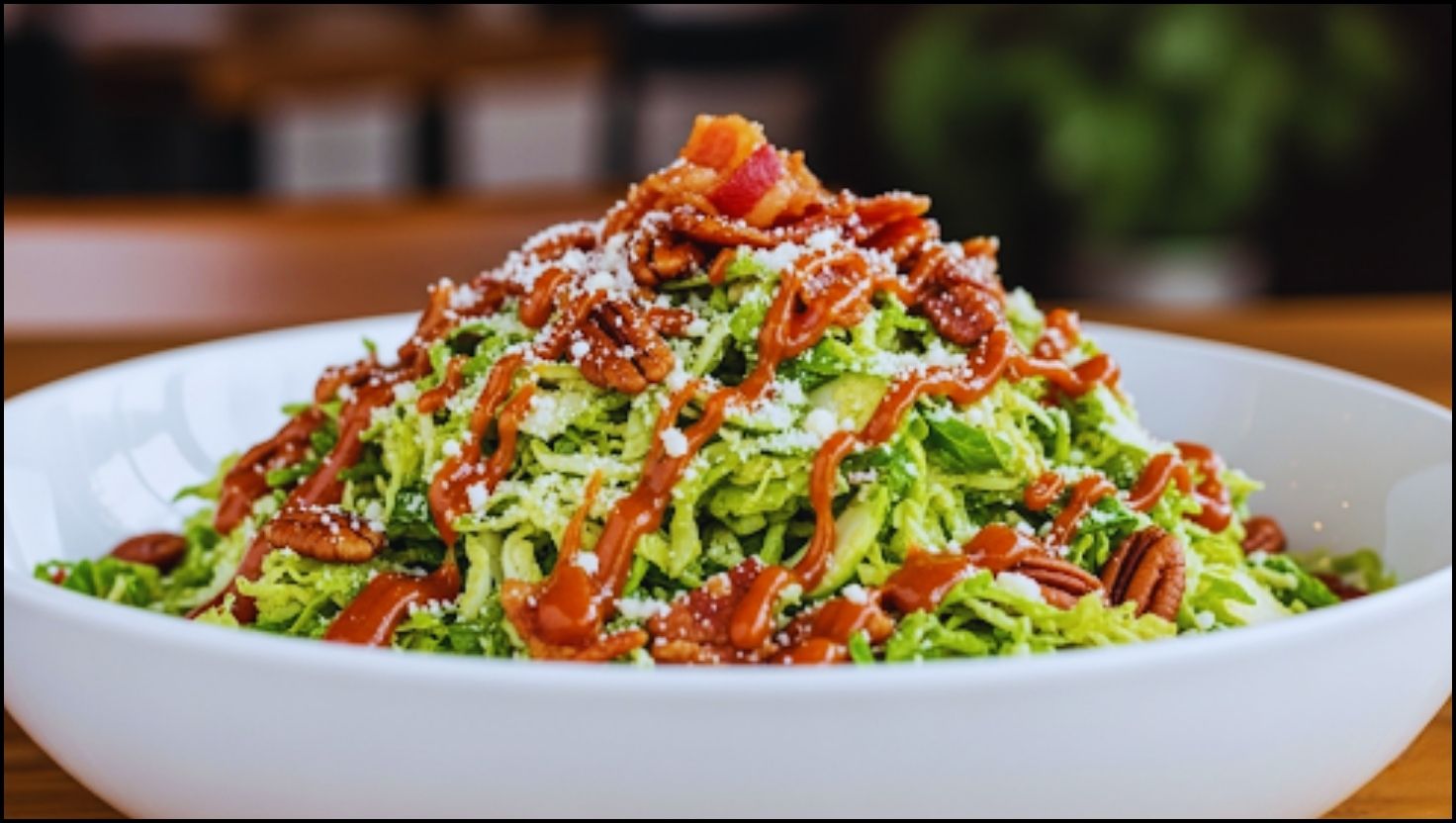 Shaved Brussel Sprout Salad