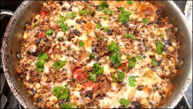 Southwest Black Bean Casserole