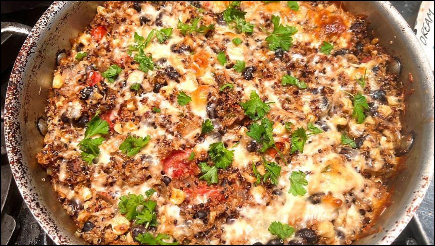 Southwest Black Bean Casserole