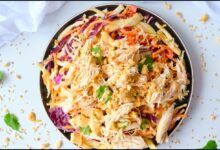 Spicy Peanut Chicken Salad