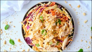 Spicy Peanut Chicken Salad