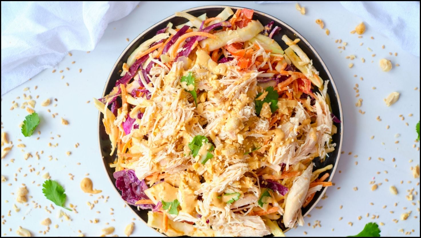 Spicy Peanut Chicken Salad