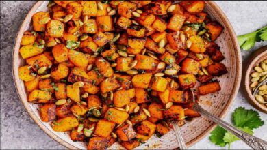 Spicy-Sweet Squash Bowl