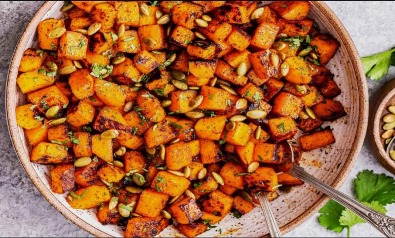 Spicy-Sweet Squash Bowl