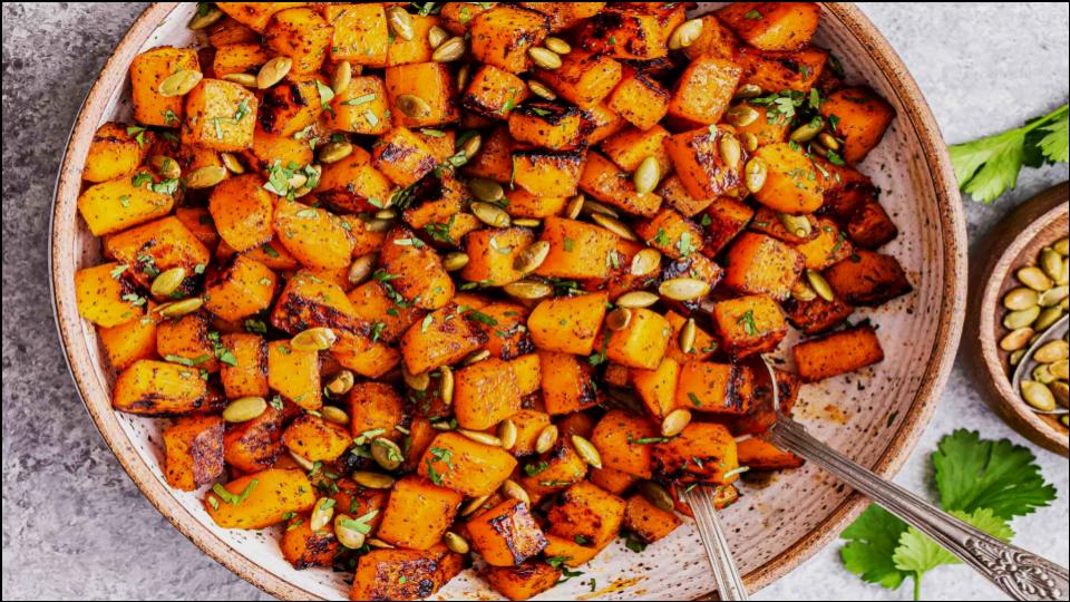 Spicy-Sweet Squash Bowl