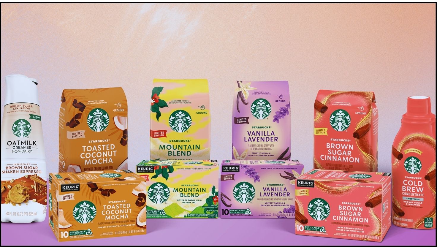 Starbucks Grocery Store Items