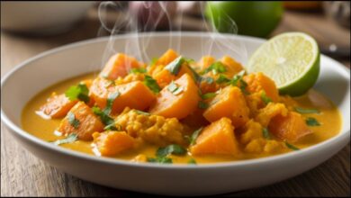 30-Minute Squash Coconut Curry