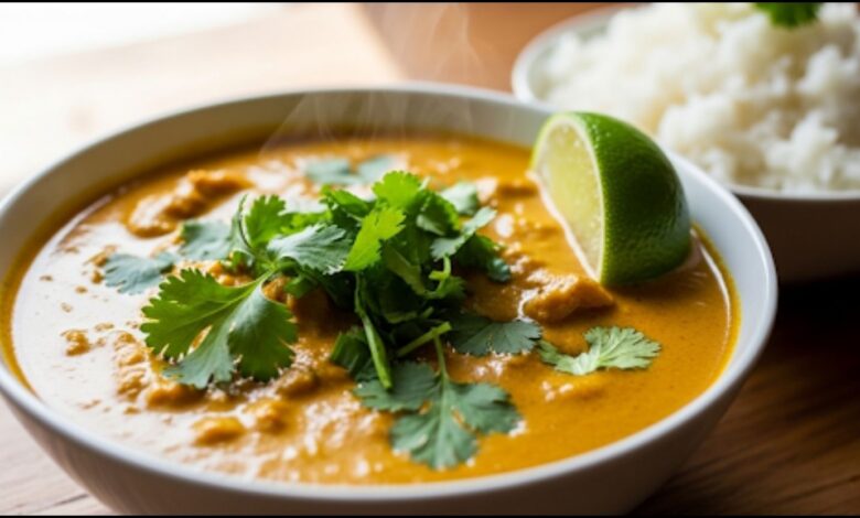 5 ingredient coconut curry
