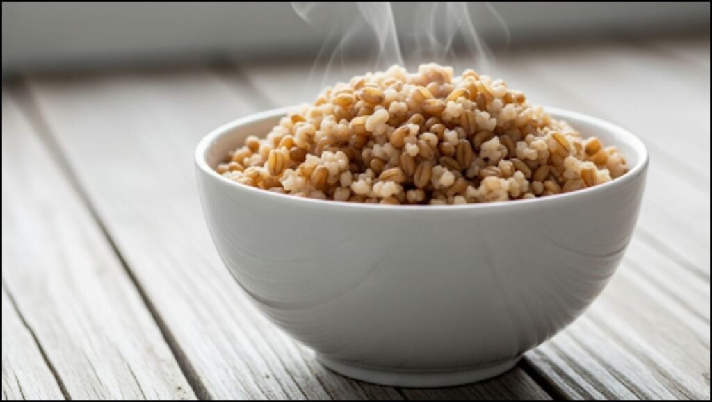 Cooked wheat berries