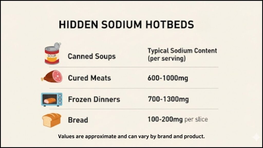 Hidden Sodium Hotbeds