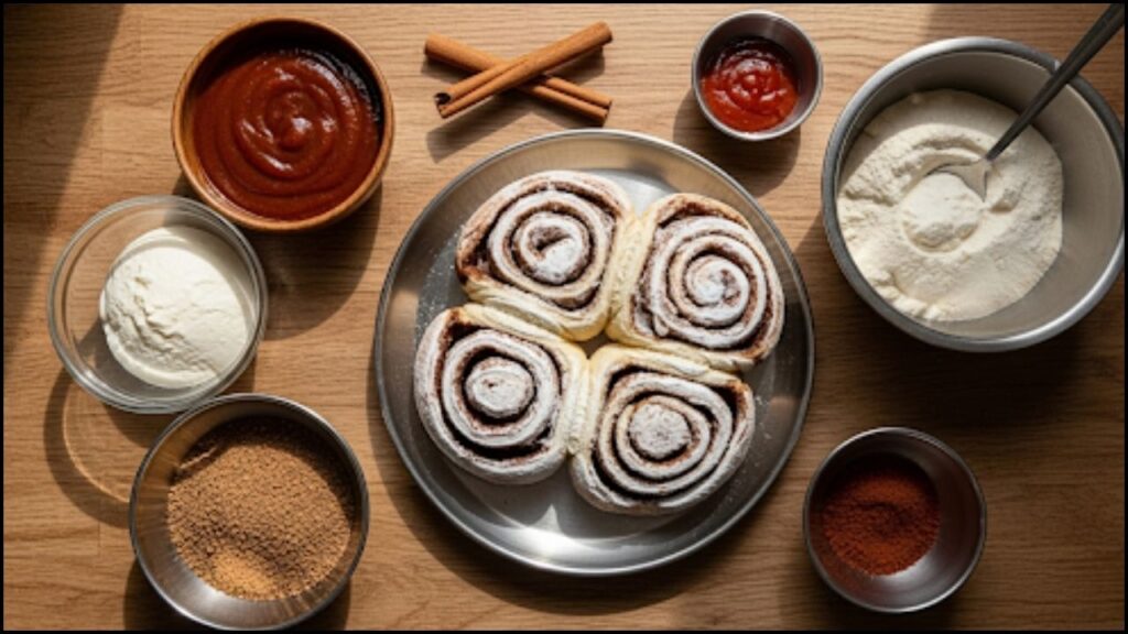 Ingredients for Homemade Cinnamon Swirl Bread
