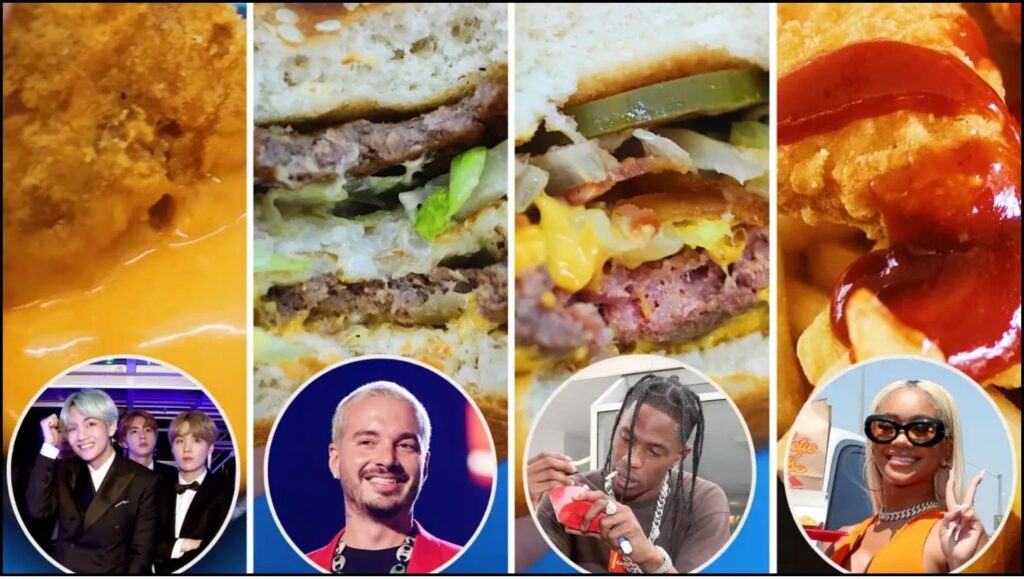 McDonald's celebrity meal partnerships