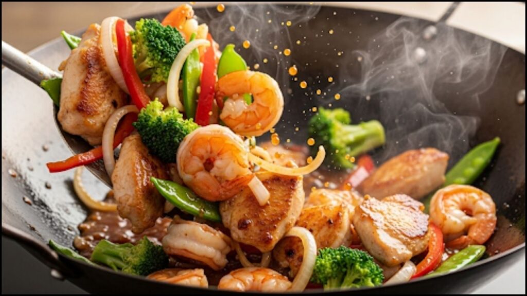 Tossing Ingredients
