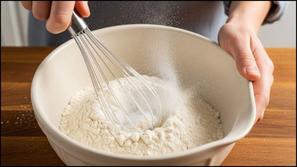 Whisking Dry Ingredients