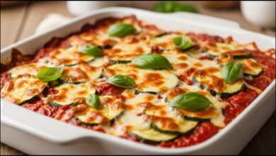 Baked Zucchini Parmesan