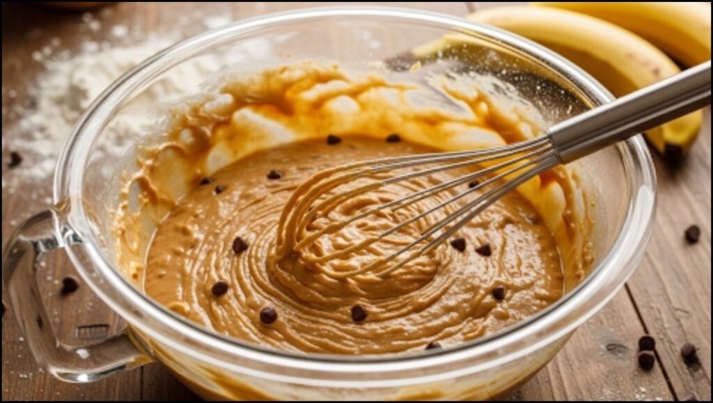 bowl filled with the wet ingredients