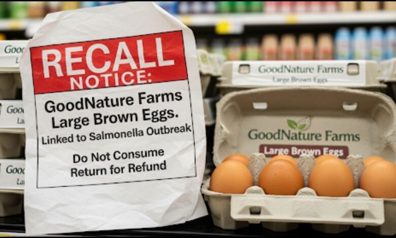 Brown Eggs Pulled from Shelves