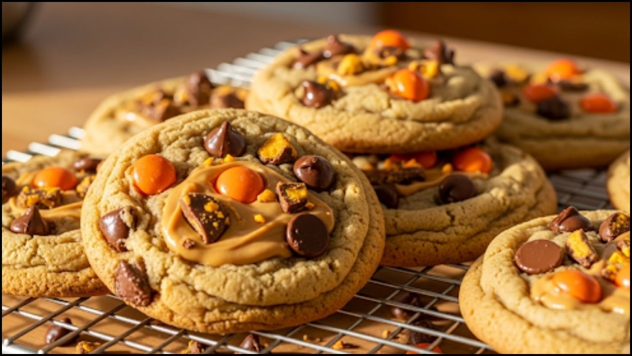 Butterfinger Monster Cookies