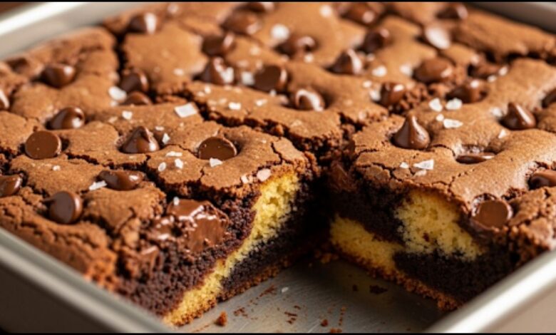 Chocolate Chip Cookie Brownie Recipe
