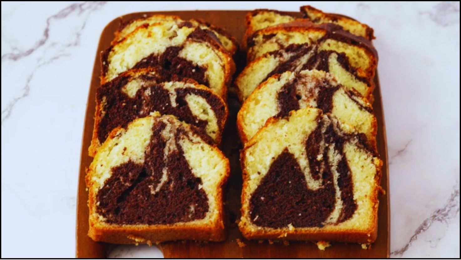 Chocolate & Sweet Cream Marble Loaf