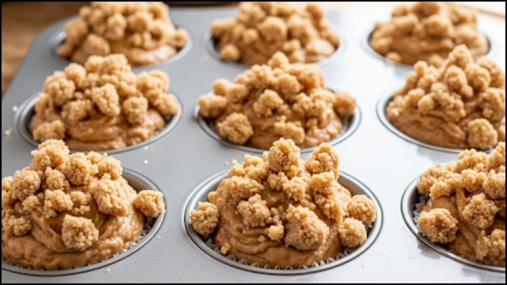 coffee cake muffin batter