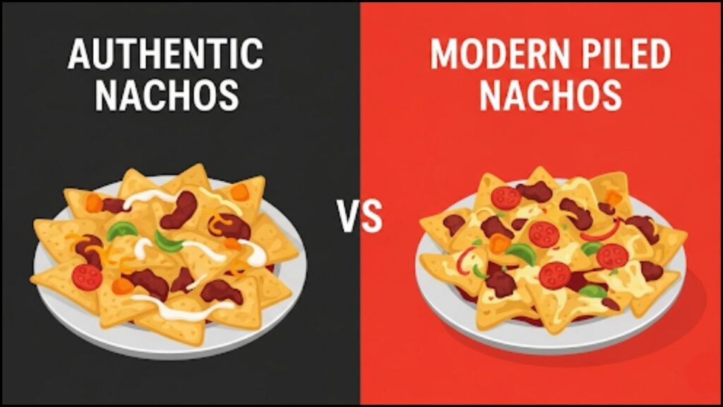 comparing nachos