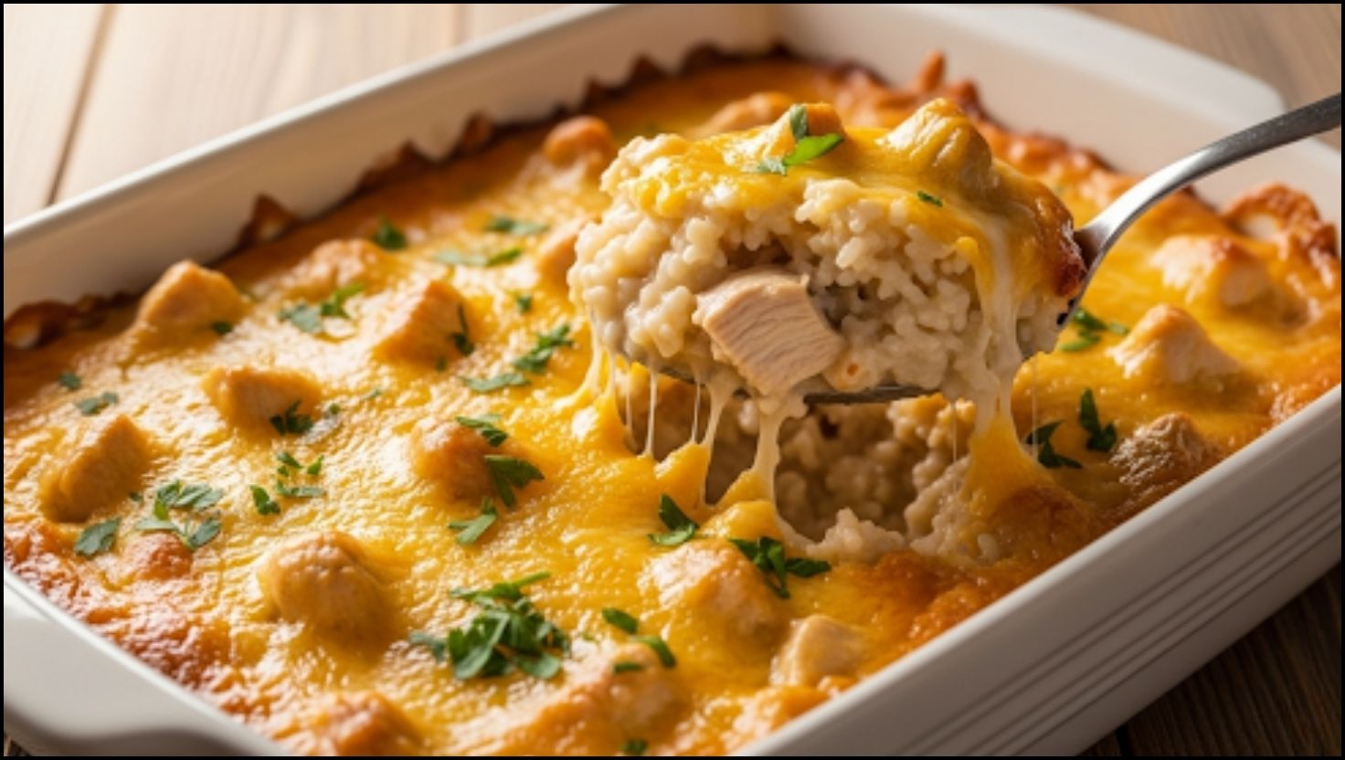 Creamy Chicken and Rice Casserole