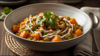 Creamy Squash Curry Quinoa
