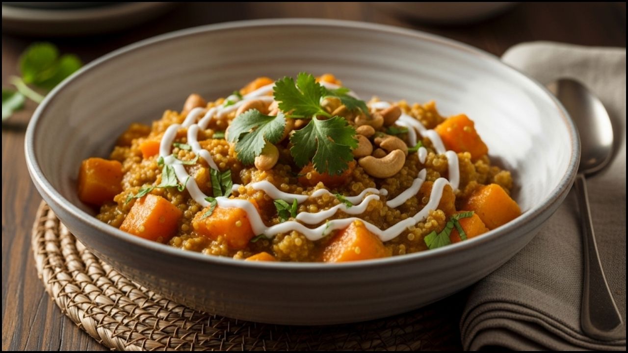 Creamy Squash Curry Quinoa