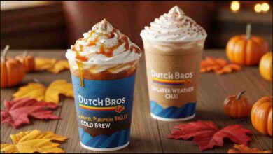 Dutch Bros Fall Menu