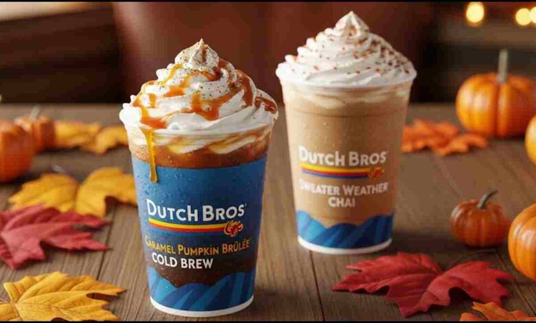 Dutch Bros Fall Menu