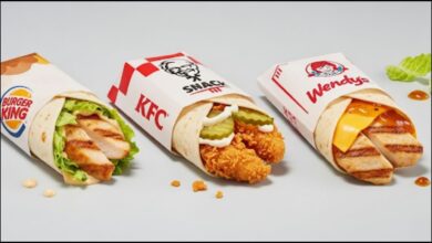 Fast Food Snack Wraps