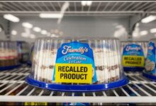 Friendly's Ice Cream Recall