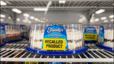 Friendly's Ice Cream Recall