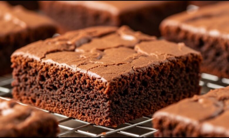 Fudgy Chocolate Cake Bars