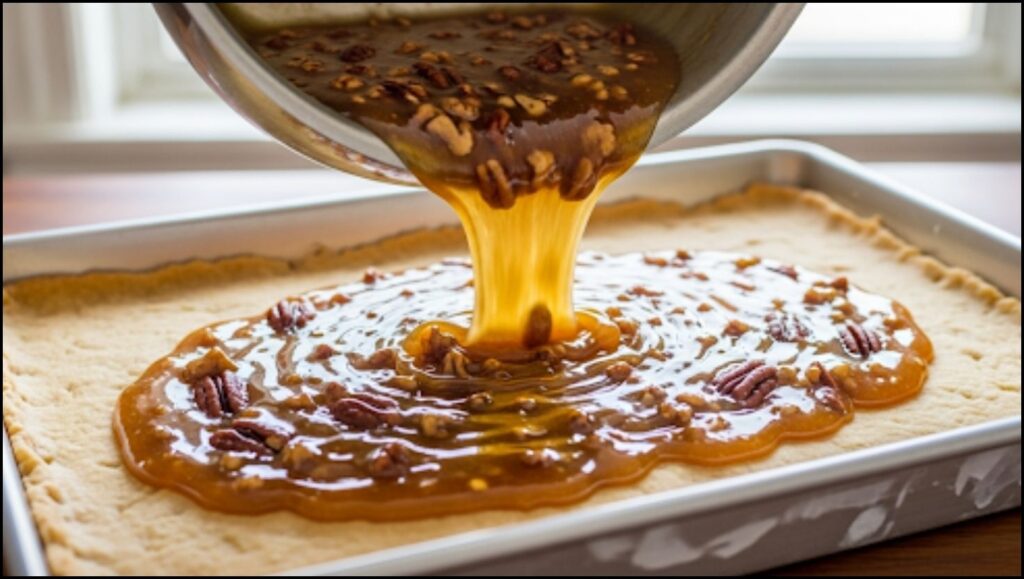 golden maple pecan bar